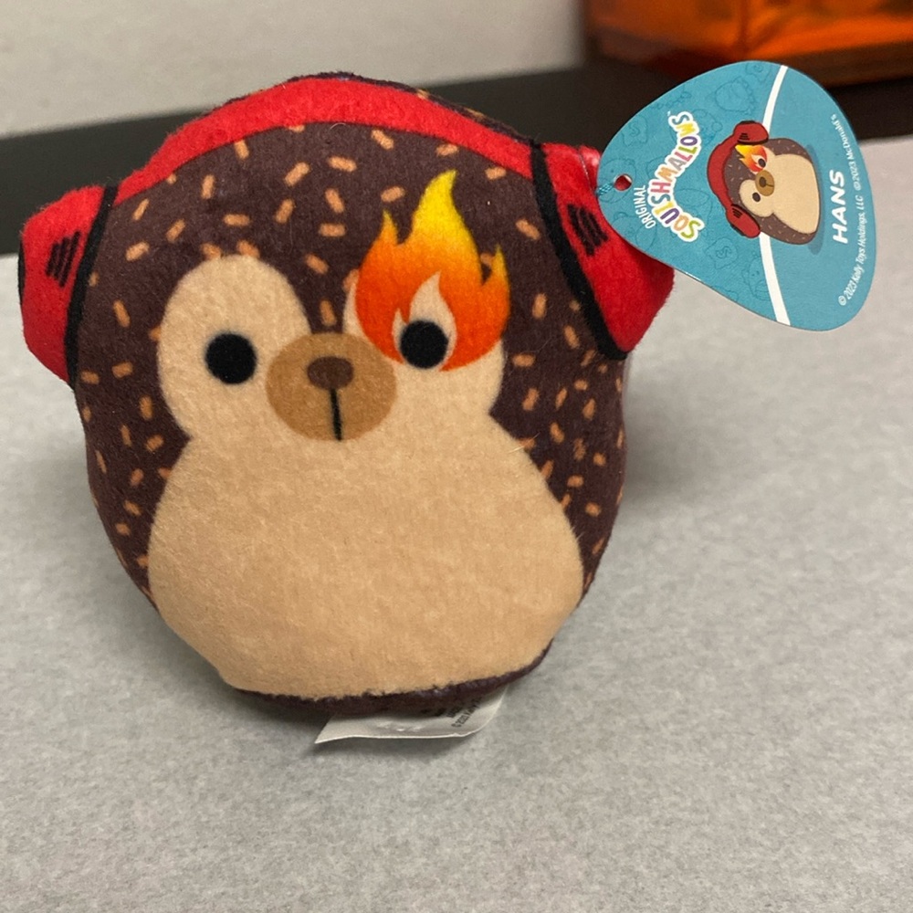 NWT Squishmallow Hans the Hedgehog 🦔 3”